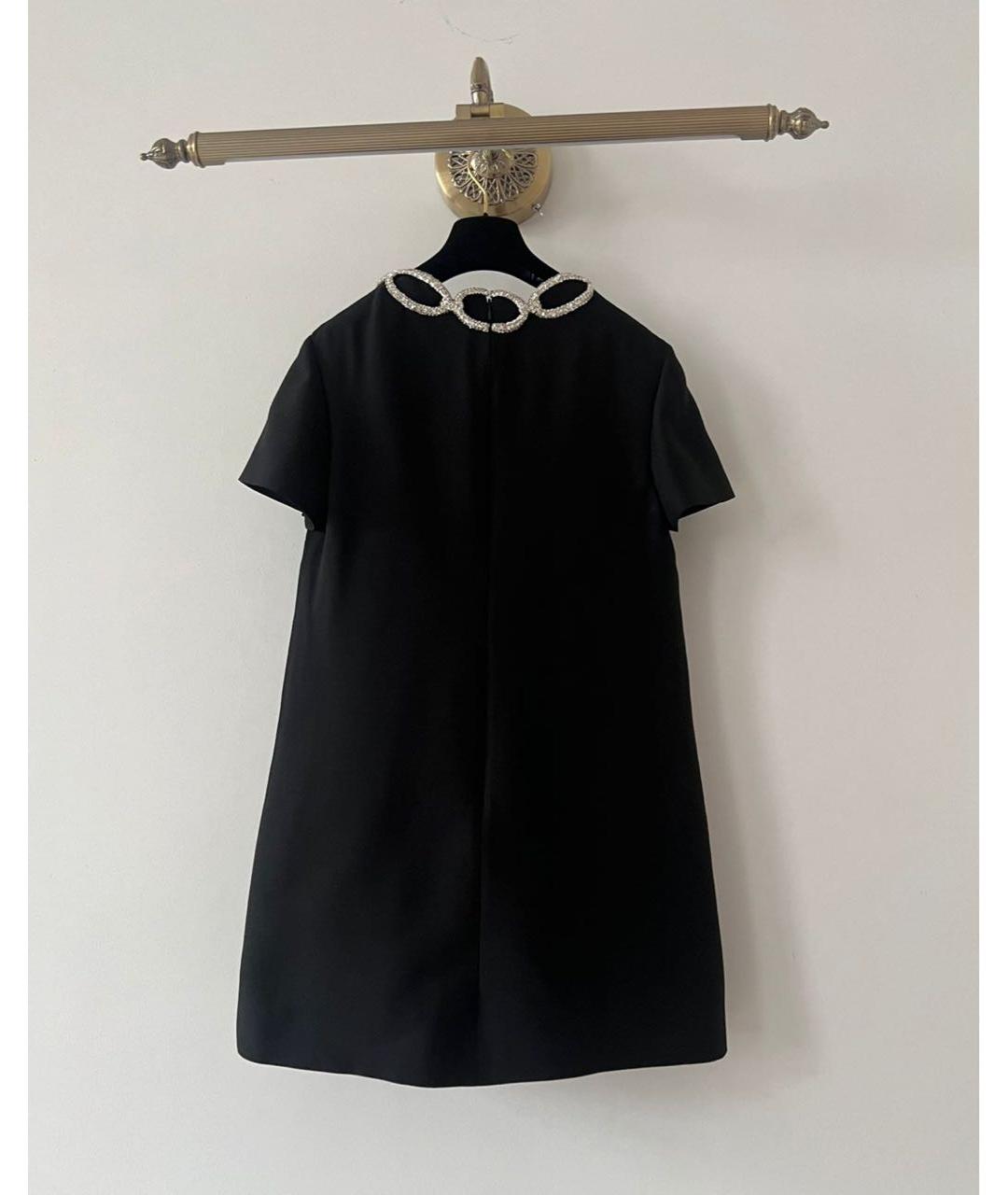 VALENTINO Черное повседневное платье, фото 2
