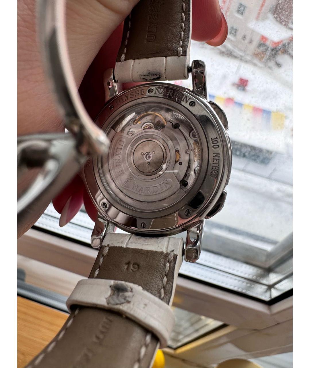 Ulysse Nardin Белые часы, фото 4