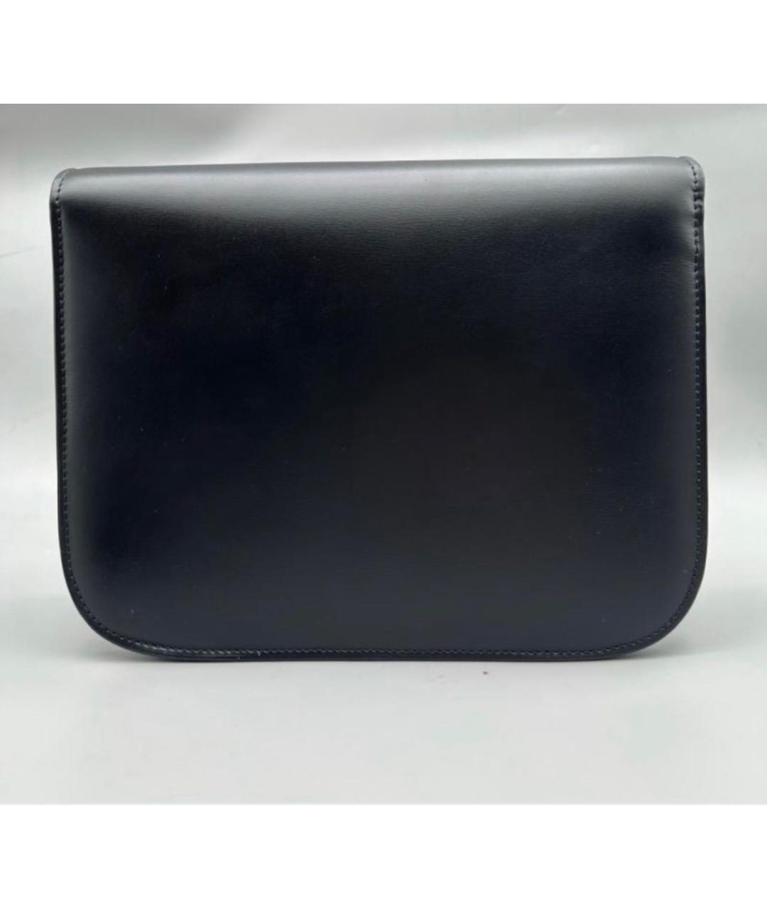 CELINE Черная кожаная сумка через плечо, фото 2