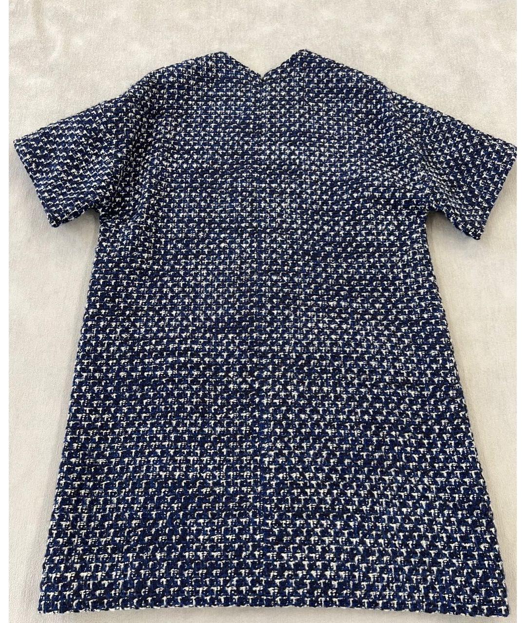 VALENTINO Темно-синее повседневное платье, фото 2