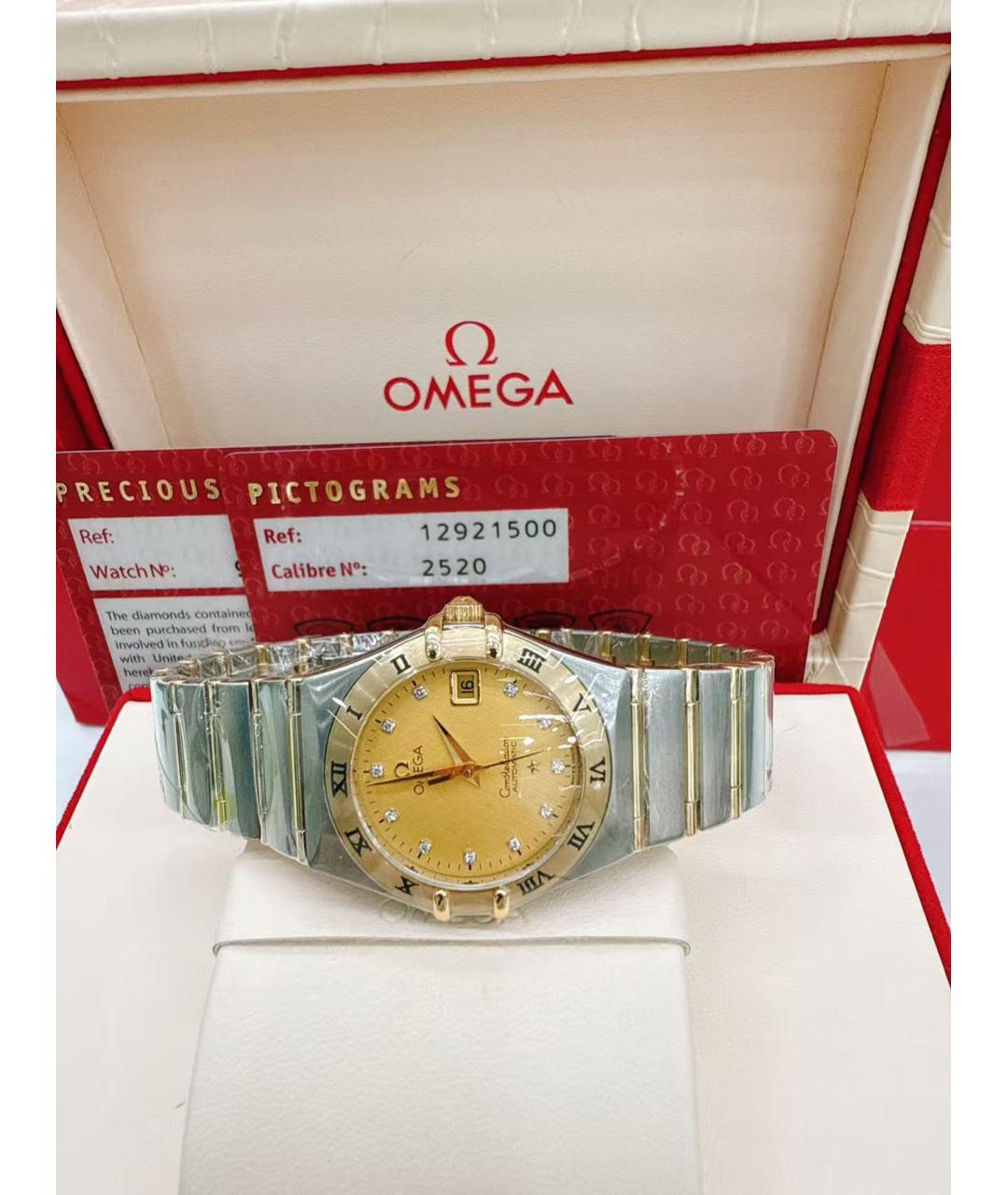 OMEGA Серебряные часы, фото 5