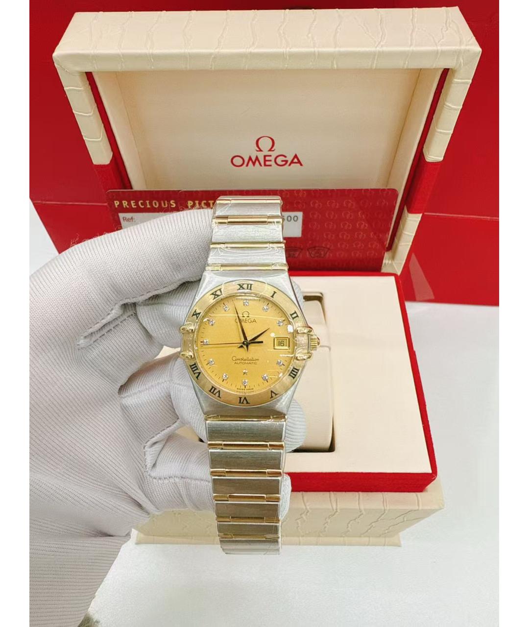 OMEGA Серебряные часы, фото 2