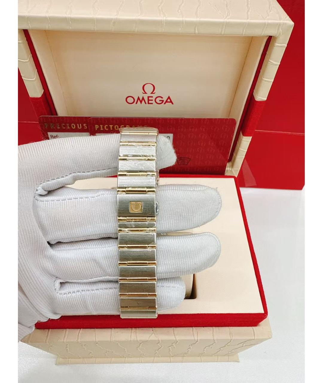 OMEGA Серебряные часы, фото 4