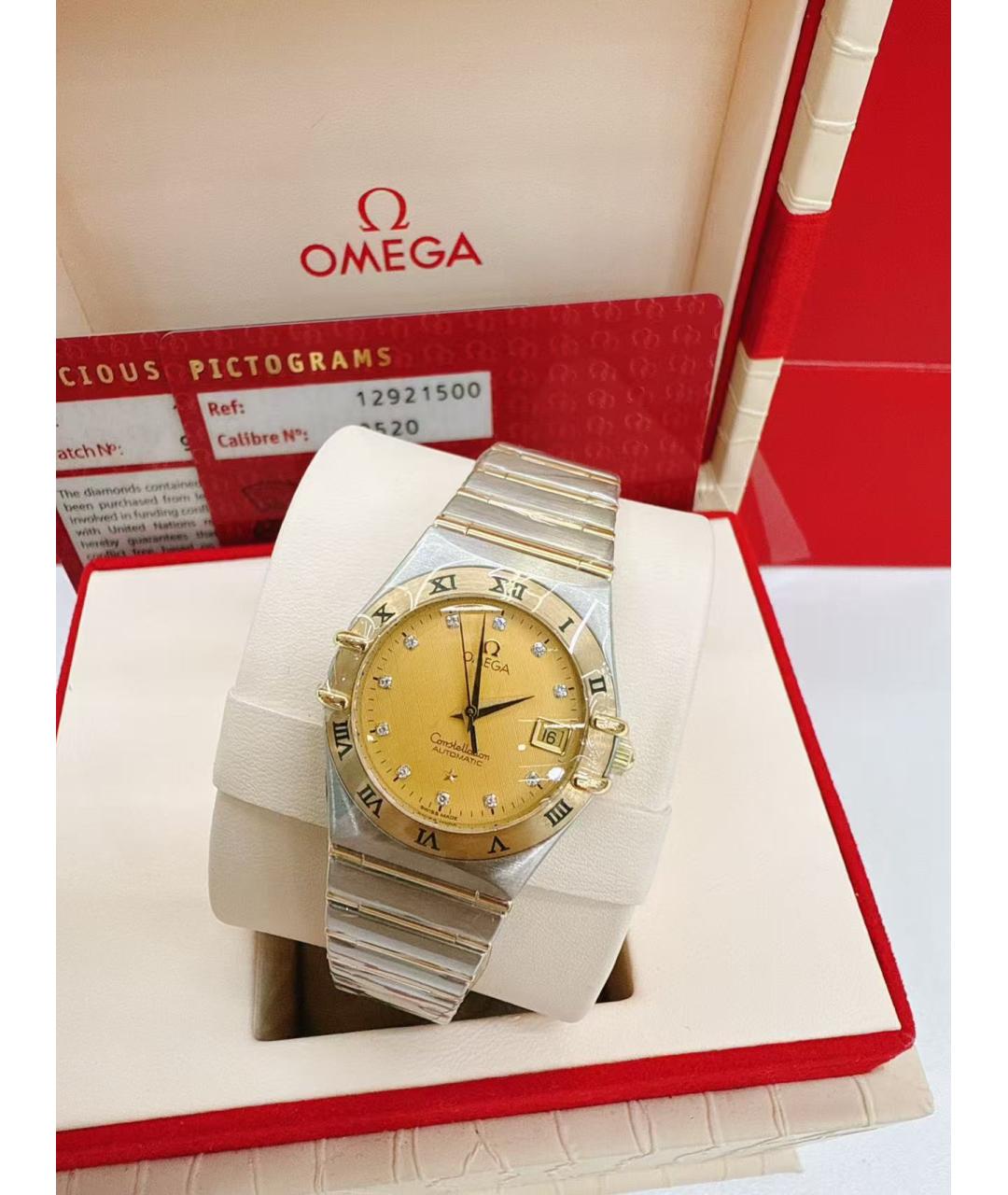 OMEGA Серебряные часы, фото 3