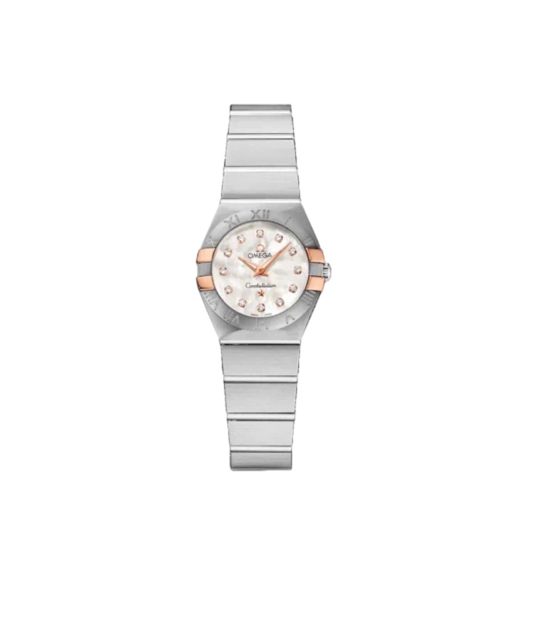 OMEGA Серебряные часы, фото 6