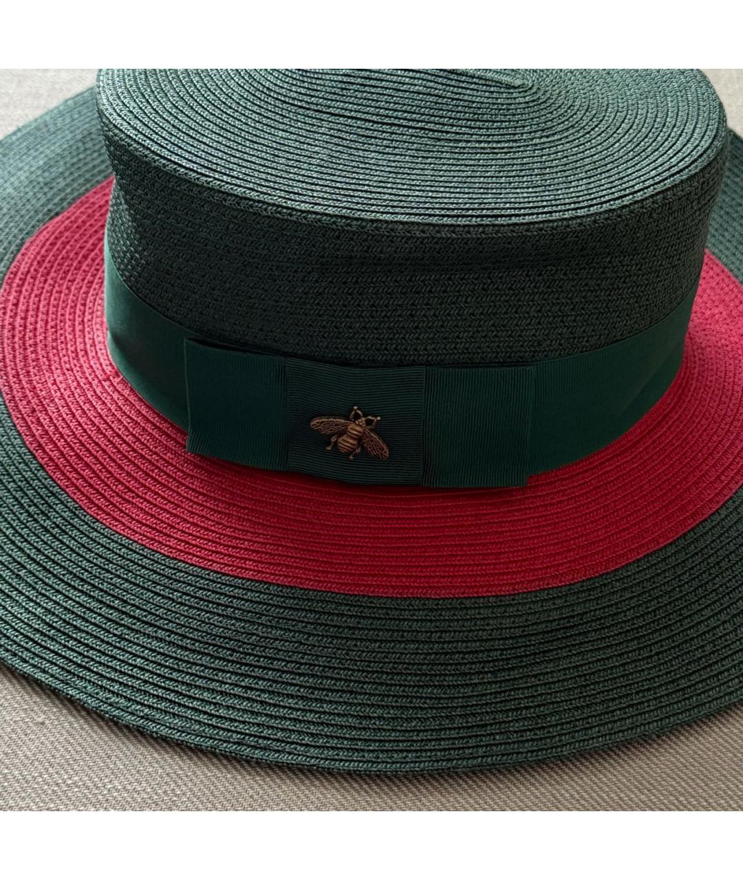 GUCCI Зеленая шляпа, фото 4