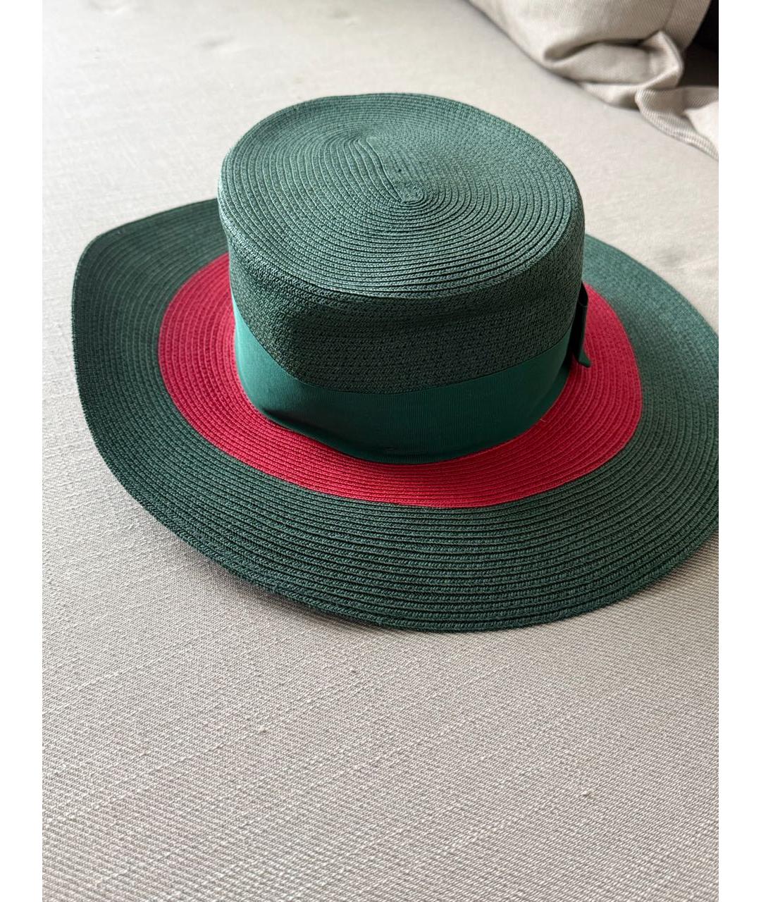 GUCCI Зеленая шляпа, фото 2