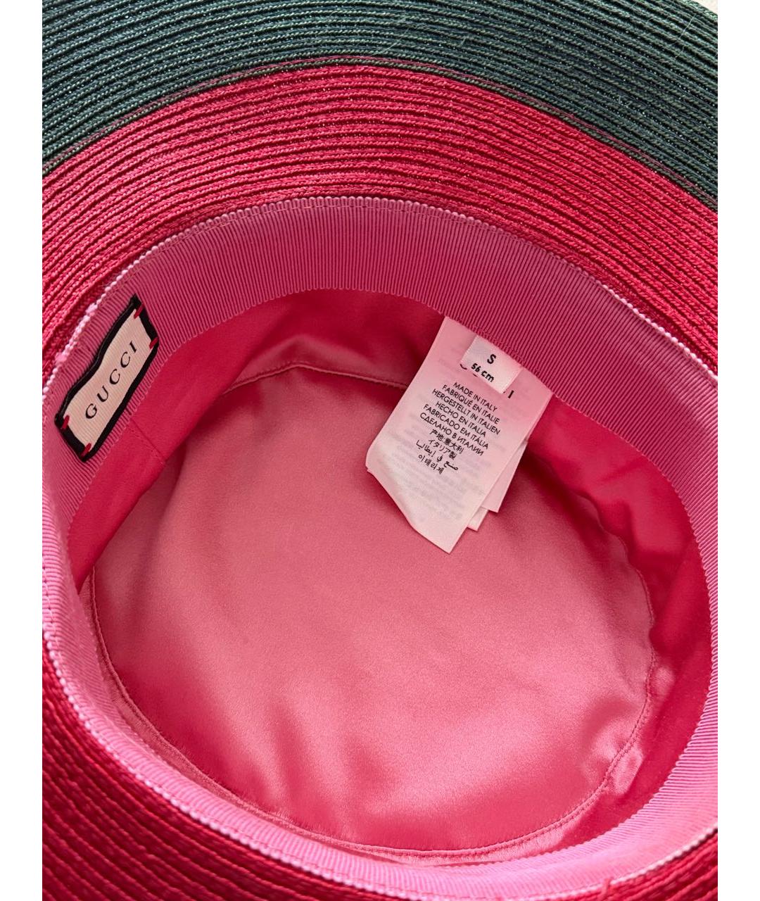 GUCCI Зеленая шляпа, фото 3