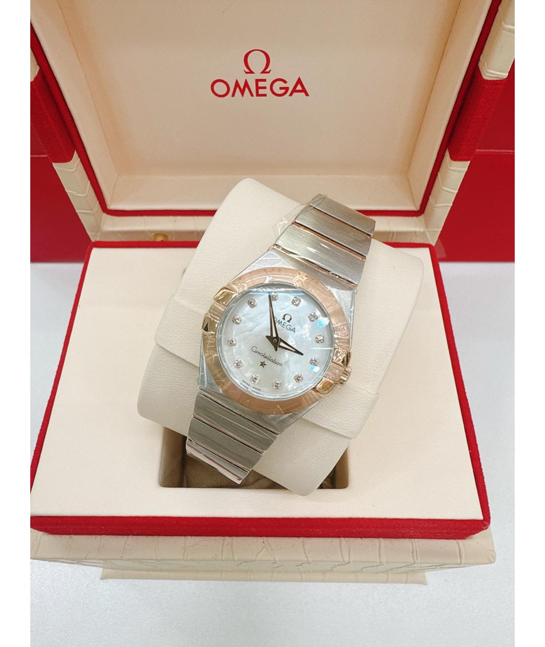 OMEGA Золотые часы, фото 4