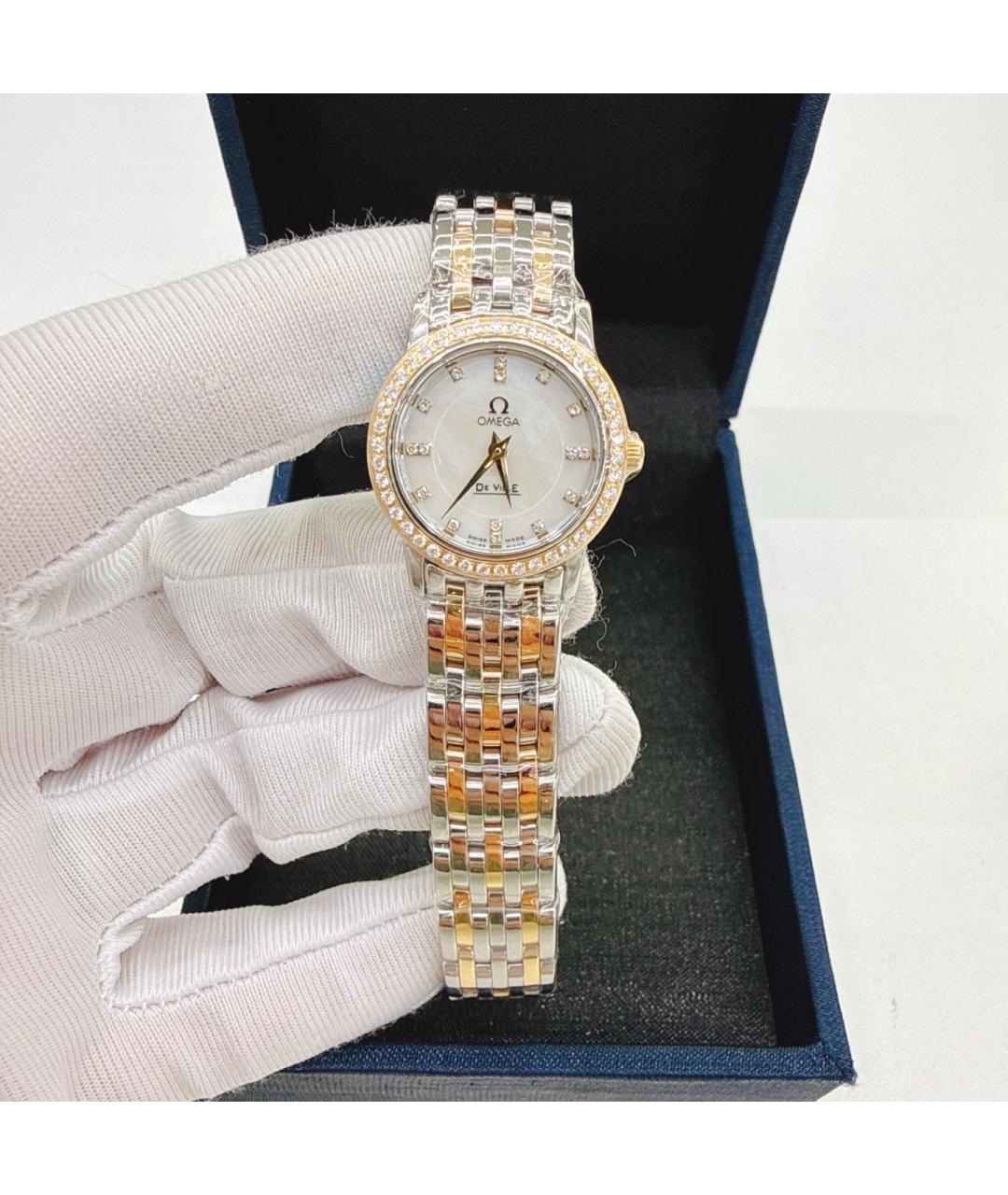 OMEGA Золотые часы, фото 2