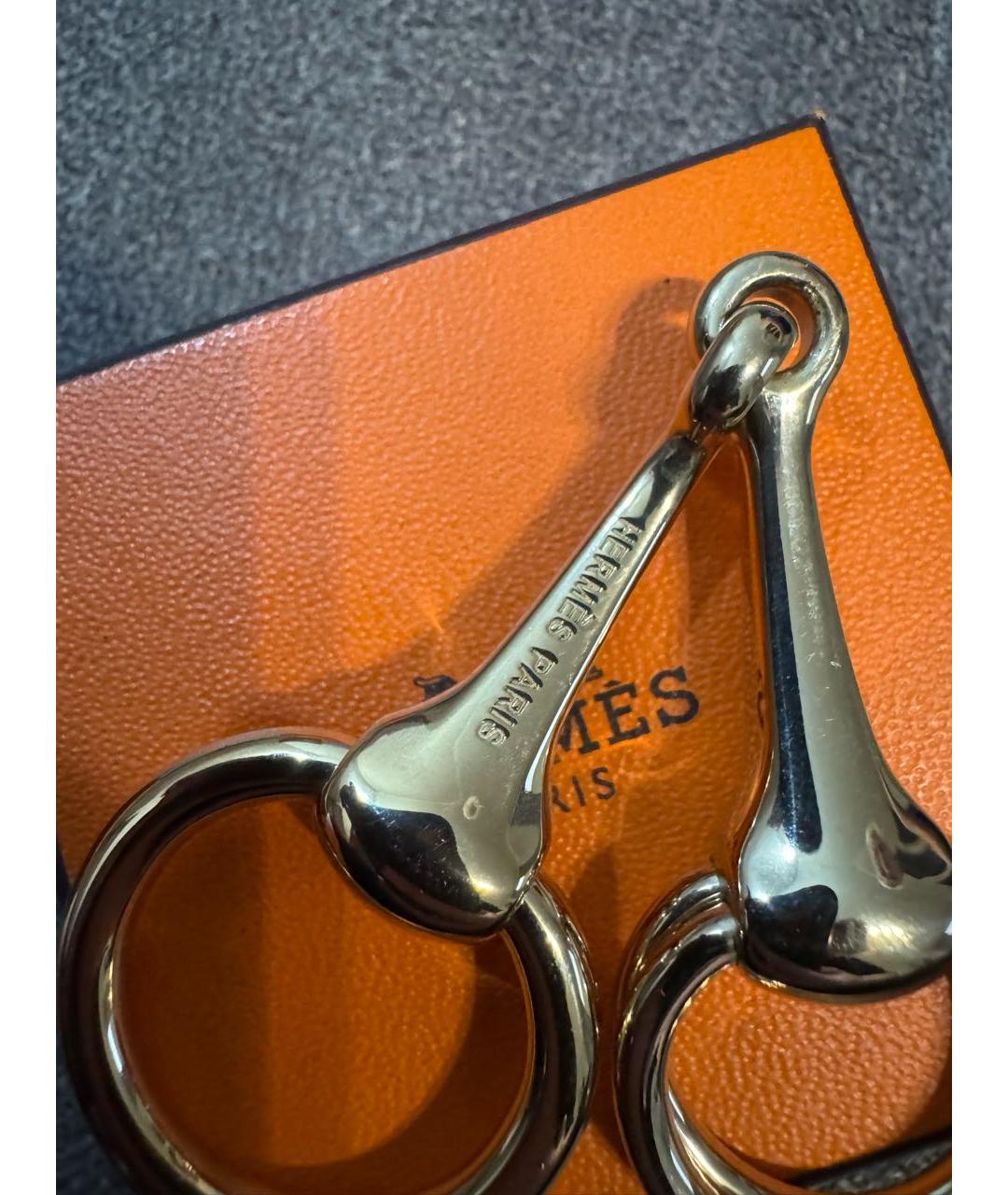 HERMES Золотой платок, фото 3