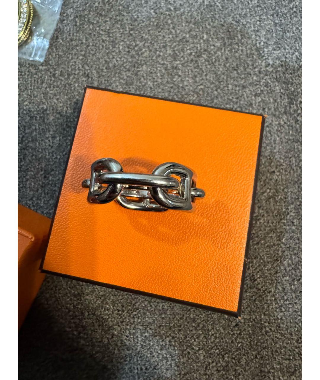 HERMES Серебрянный платок, фото 3