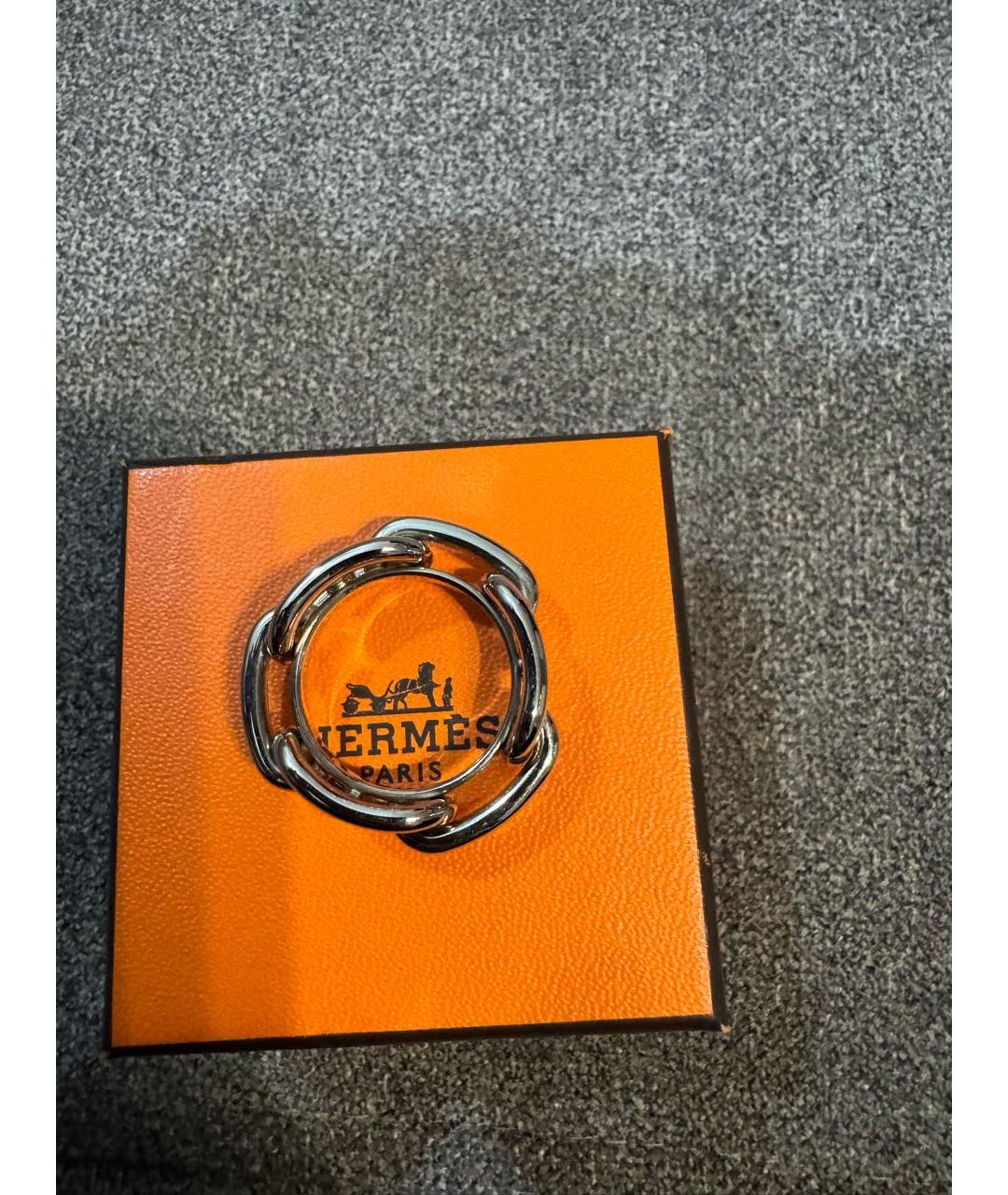 HERMES Серебрянный платок, фото 5