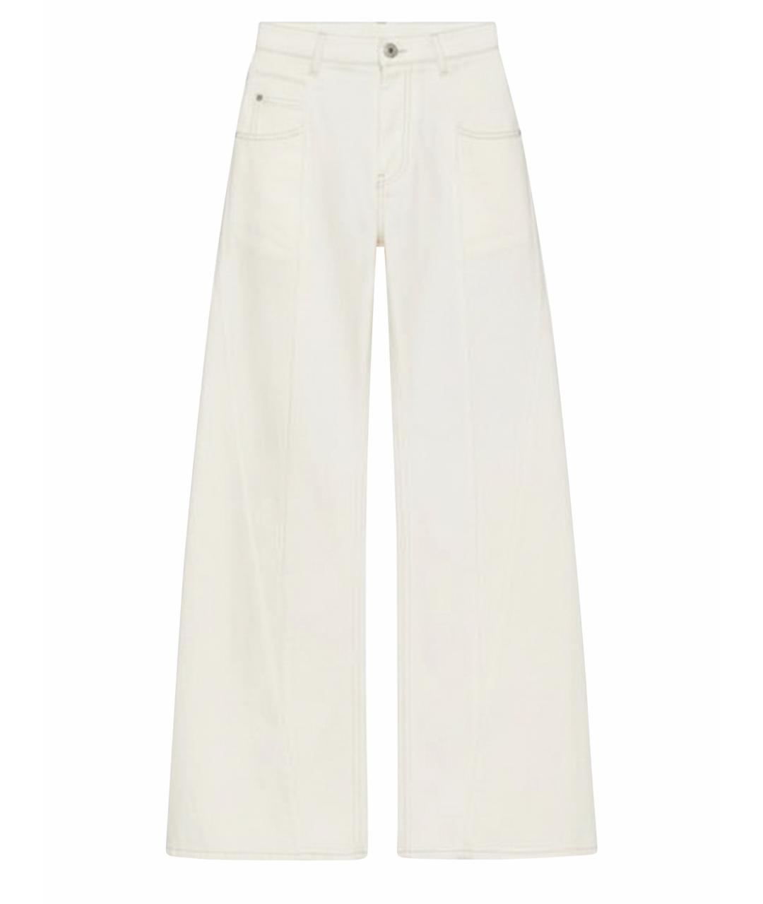 MAISON MARGIELA Белые джинсы клеш, фото 1