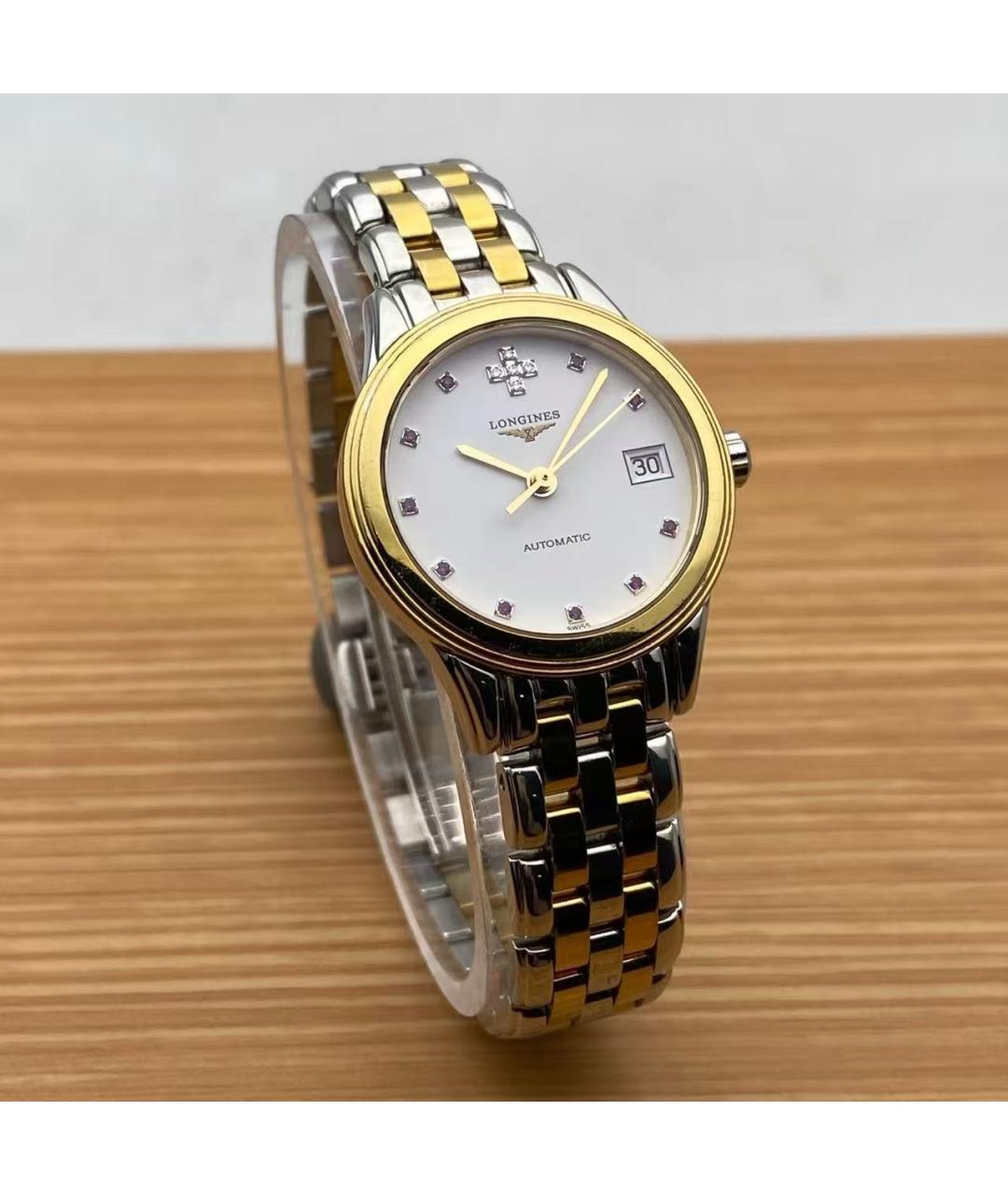 LONGINES Серебряные часы, фото 4