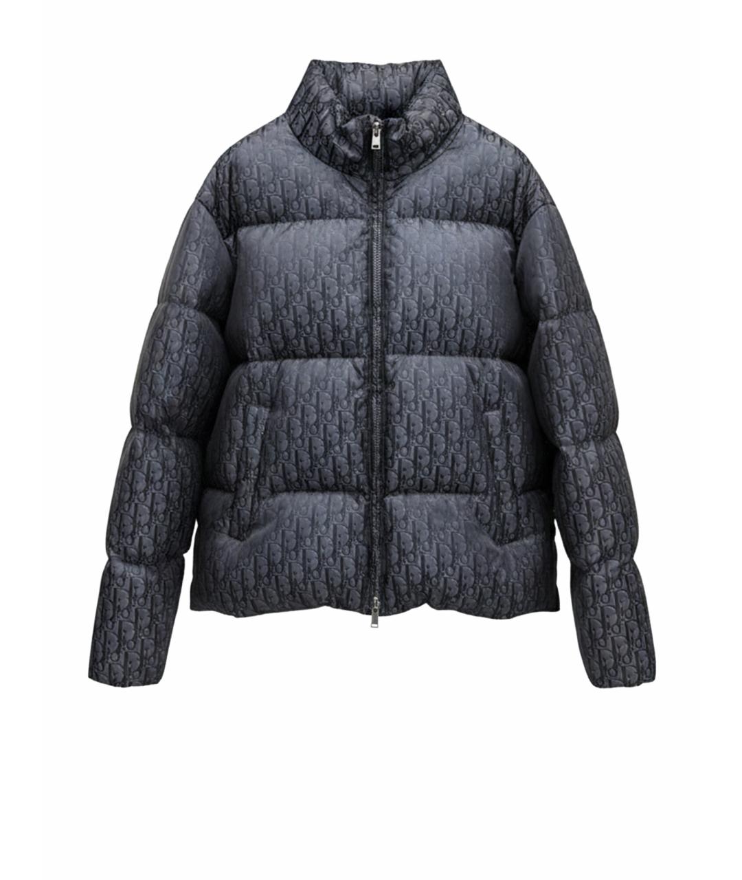 CHRISTIAN DIOR Темно-синий пуховик, фото 1