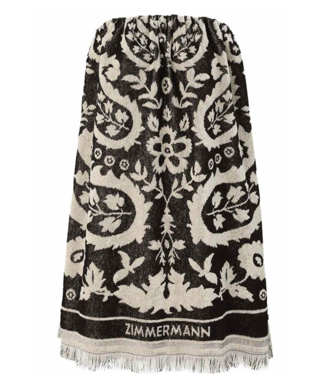 ZIMMERMANN Черное хлопковое повседневное платье, фото 2