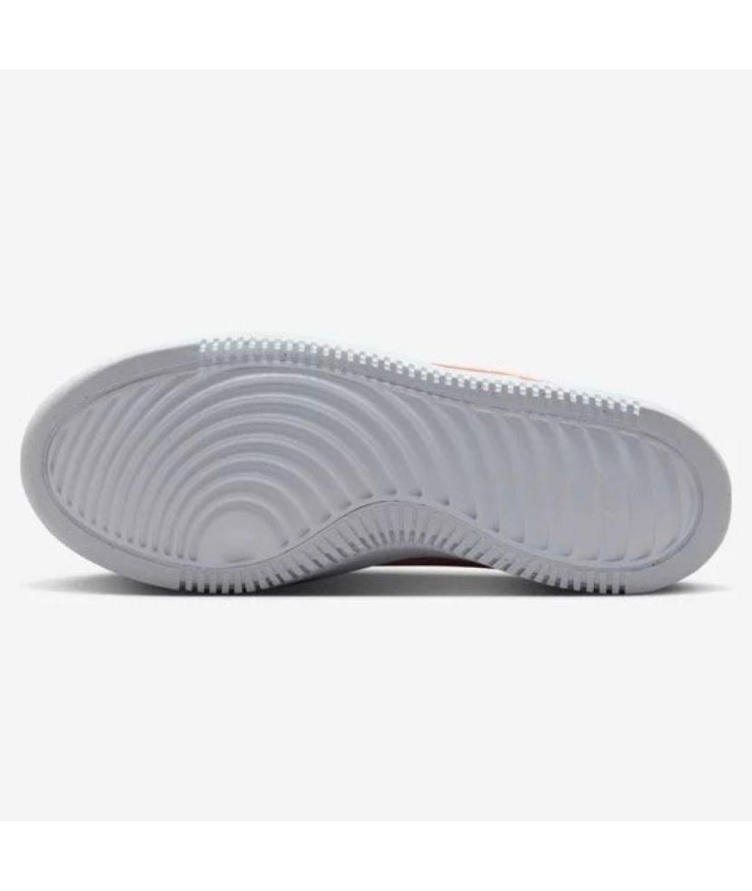 NIKE Бежевые кожаные низкие кроссовки / кеды, фото 6