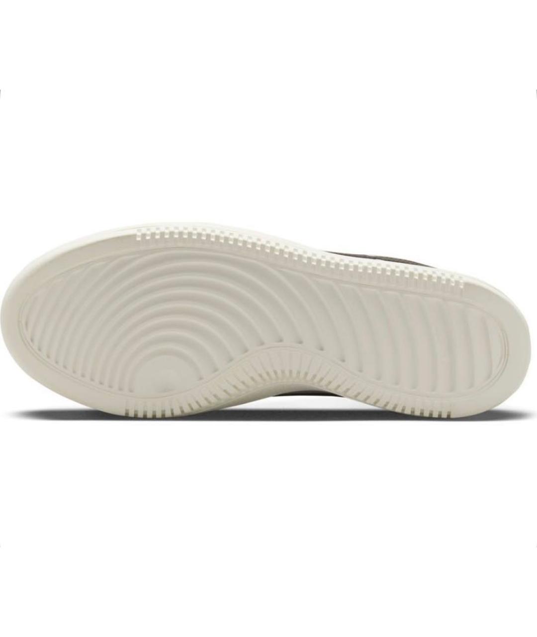 NIKE Белые кожаные низкие кроссовки / кеды, фото 5