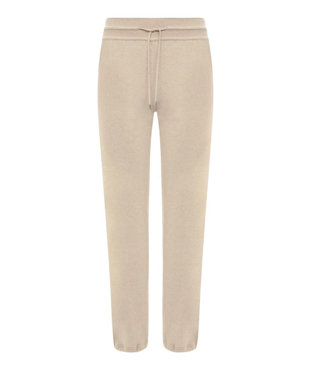 LORO PIANA Бежевые кашемировые спортивные брюки и шорты, фото 6