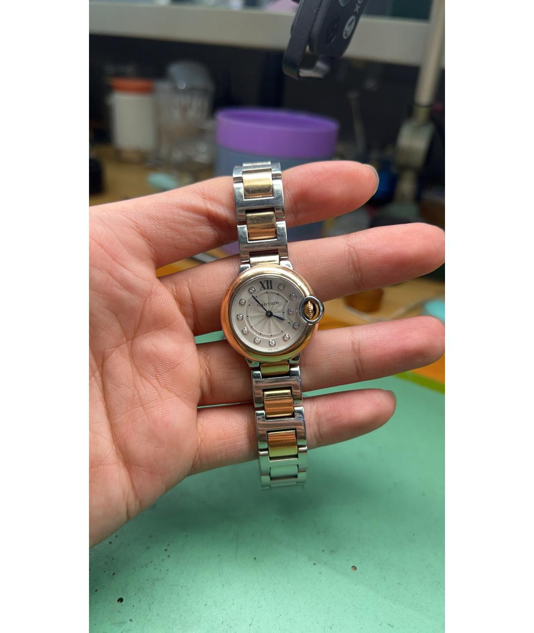 CARTIER Золотые часы, фото 2