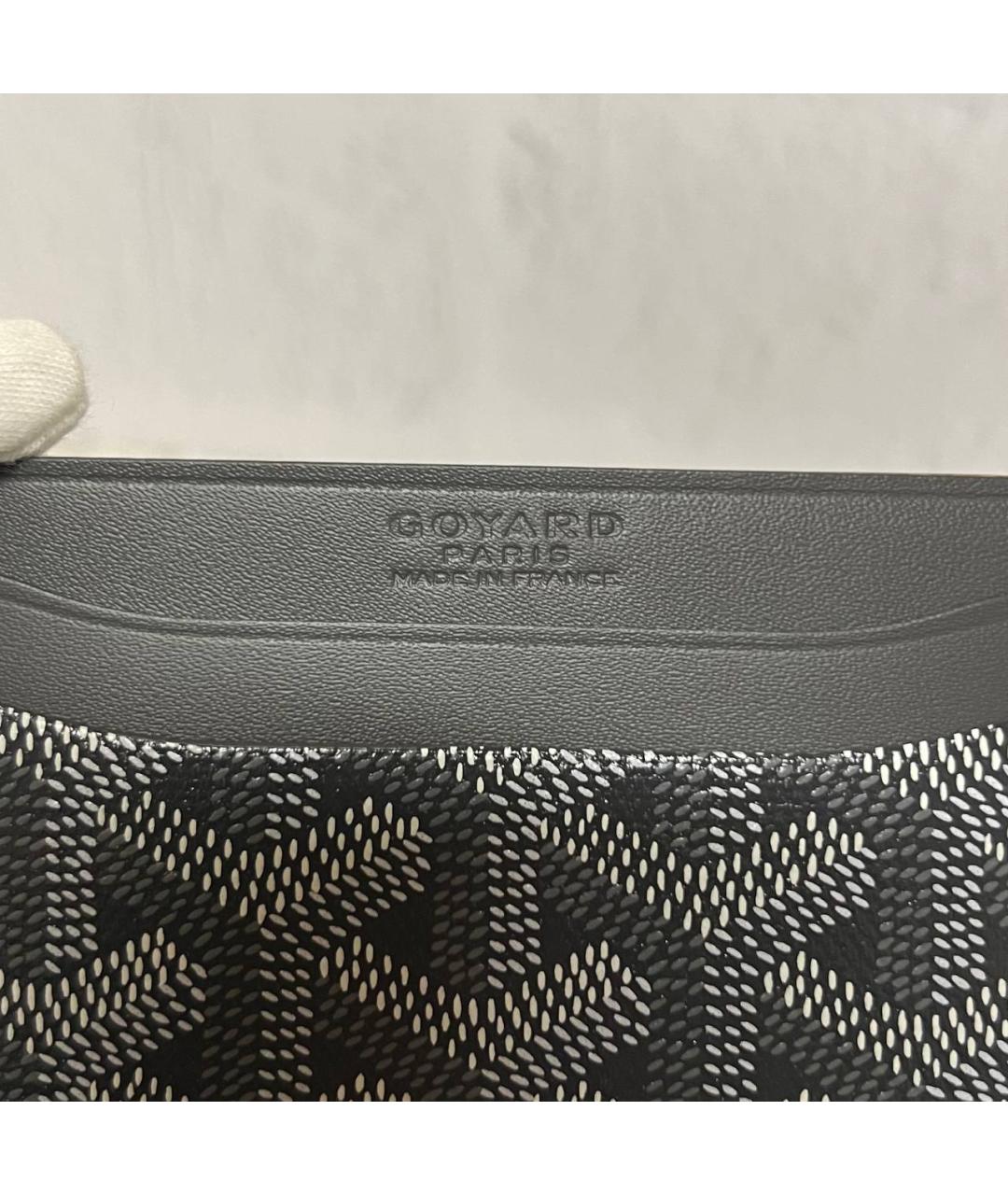 GOYARD Серый кожаный кардхолдер, фото 7