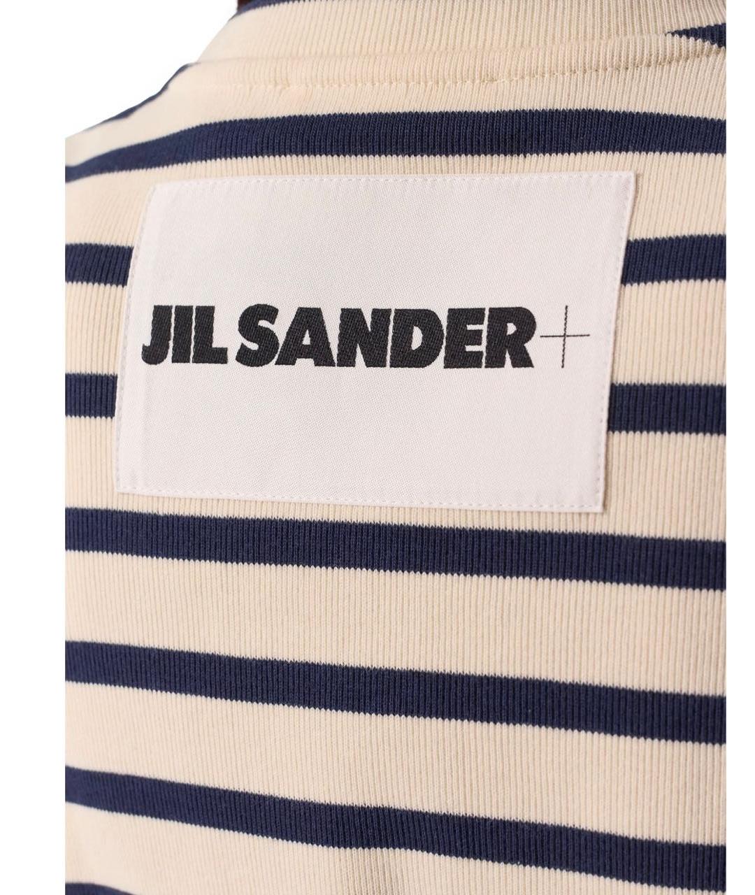 JIL SANDER Хлопковая футболка, фото 3