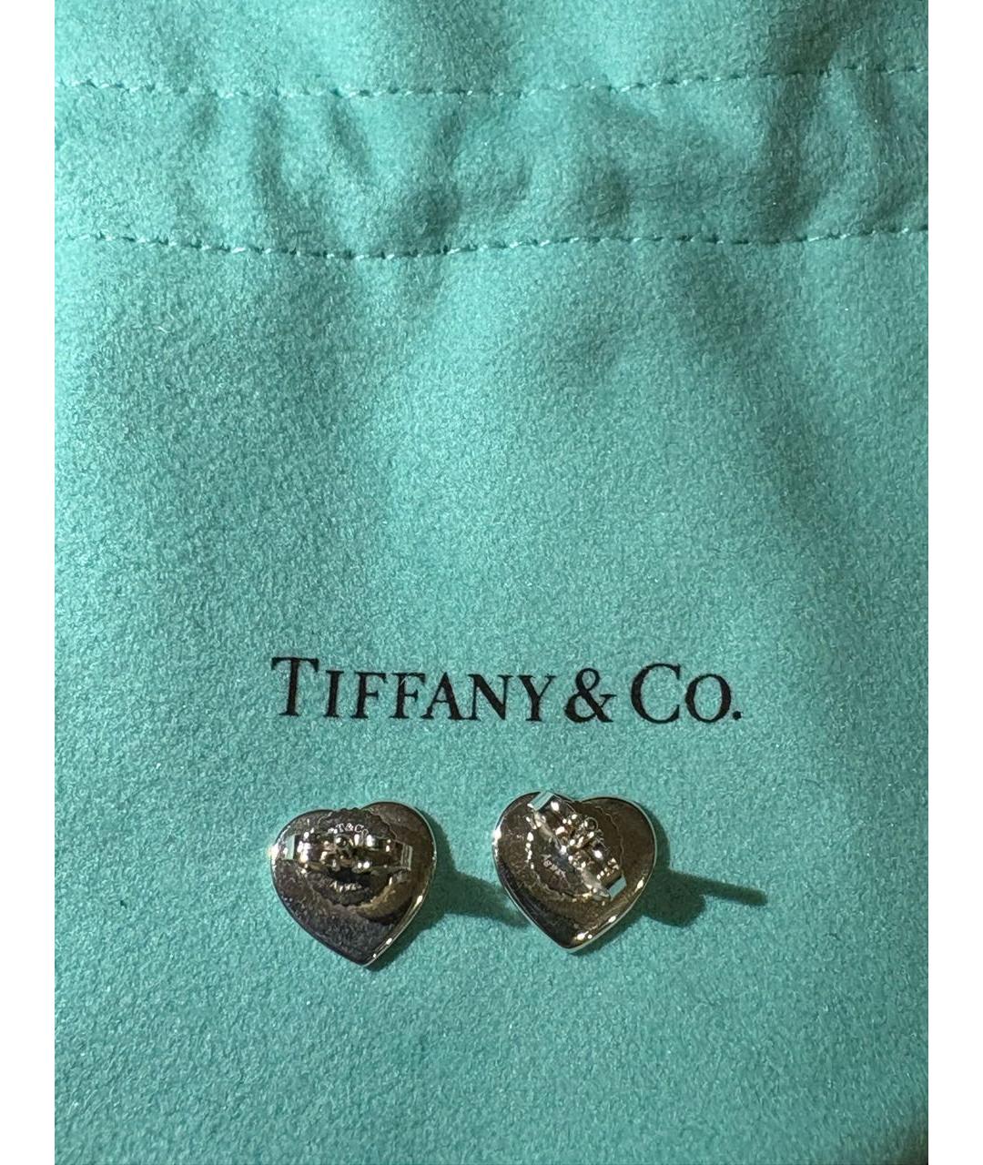 TIFFANY&CO Серебряные серебряные серьги, фото 3