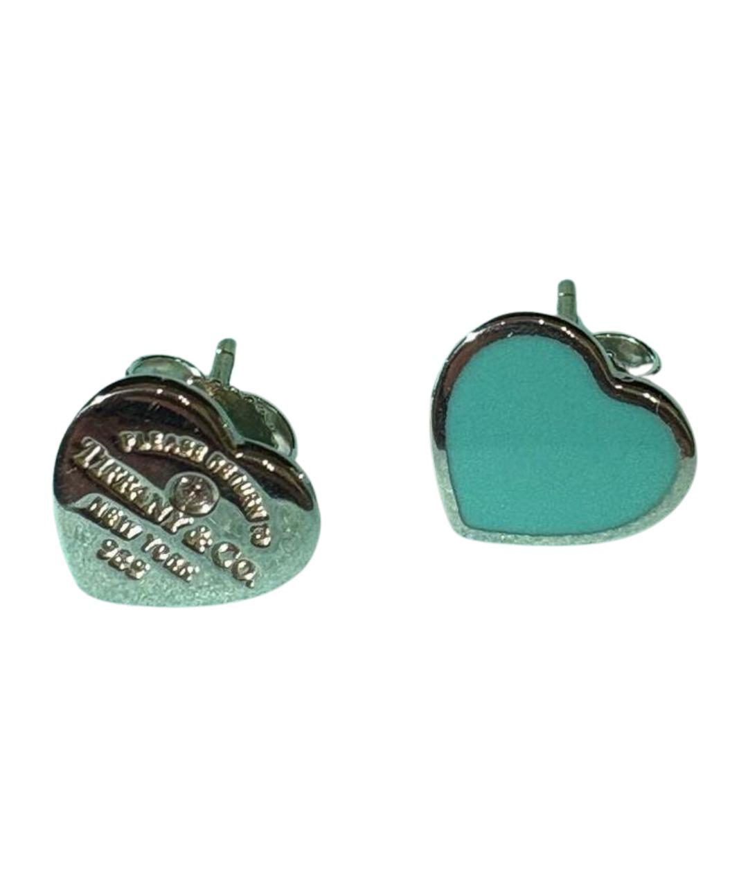 TIFFANY&CO Серебряные серебряные серьги, фото 1