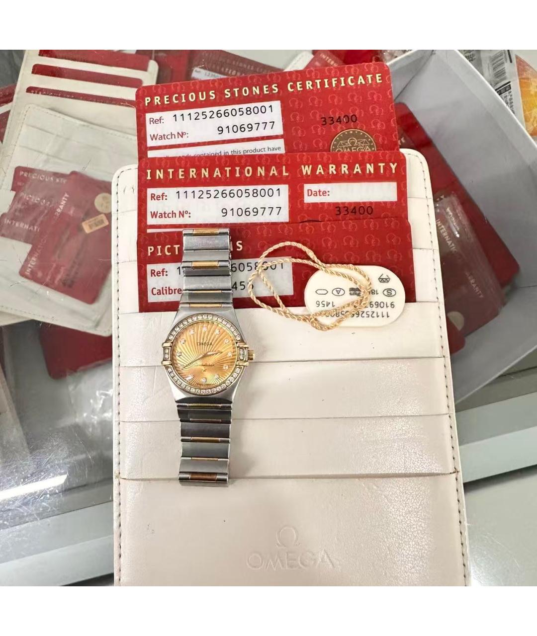 OMEGA Серебряные часы, фото 2