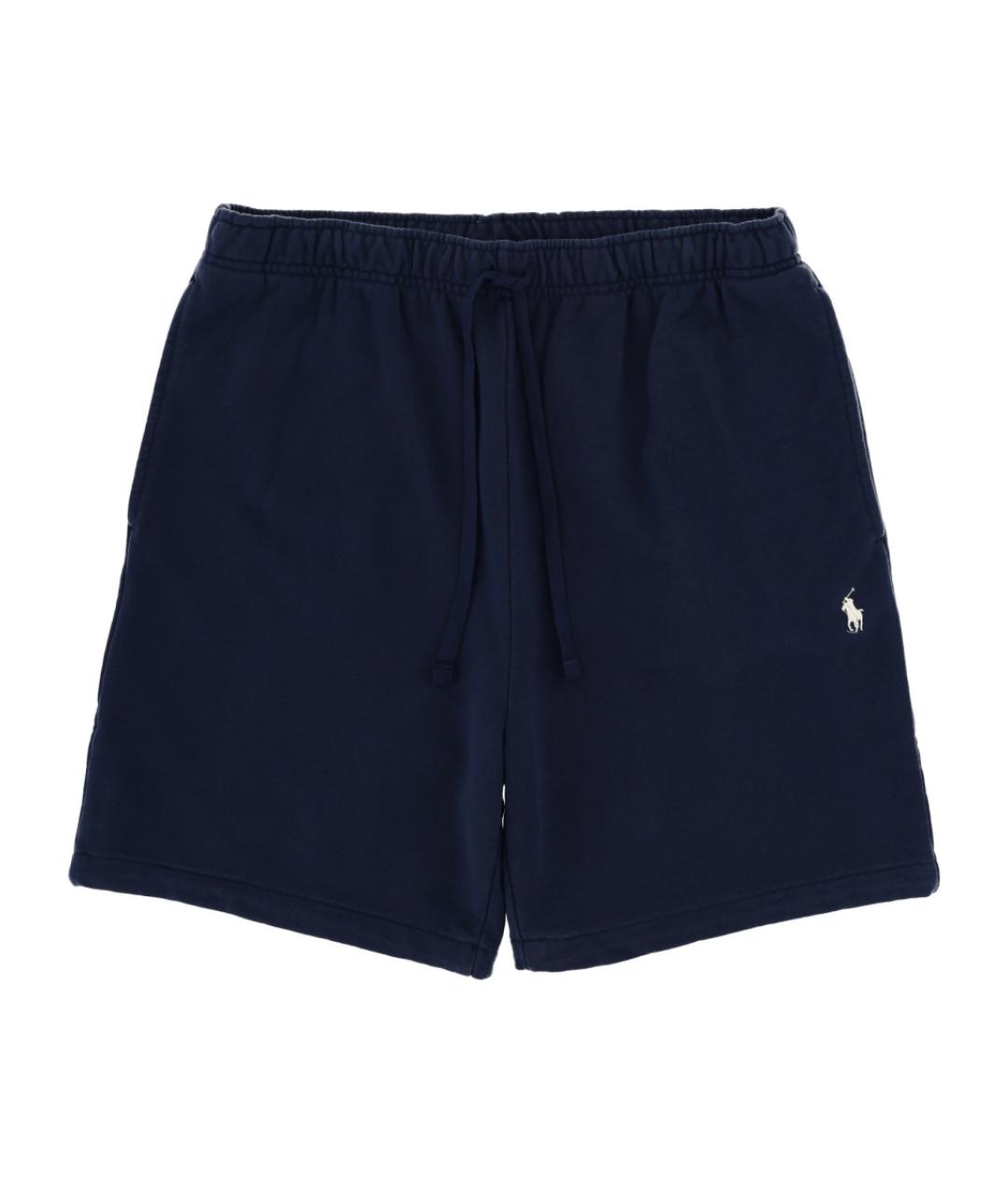 POLO RALPH LAUREN Темно-синие хлопковые шорты, фото 1