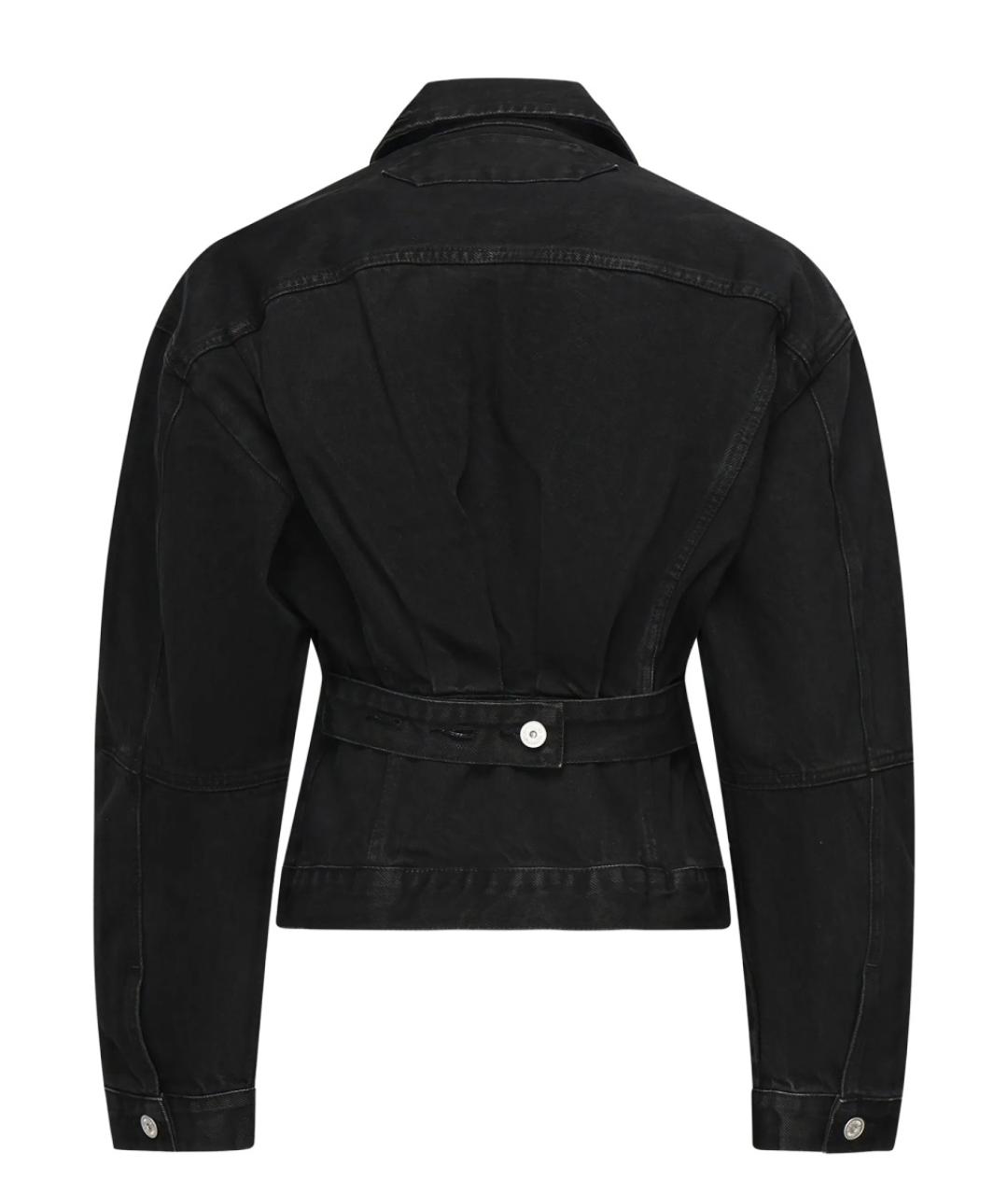 JACQUEMUS Черная хлопковая куртка, фото 3