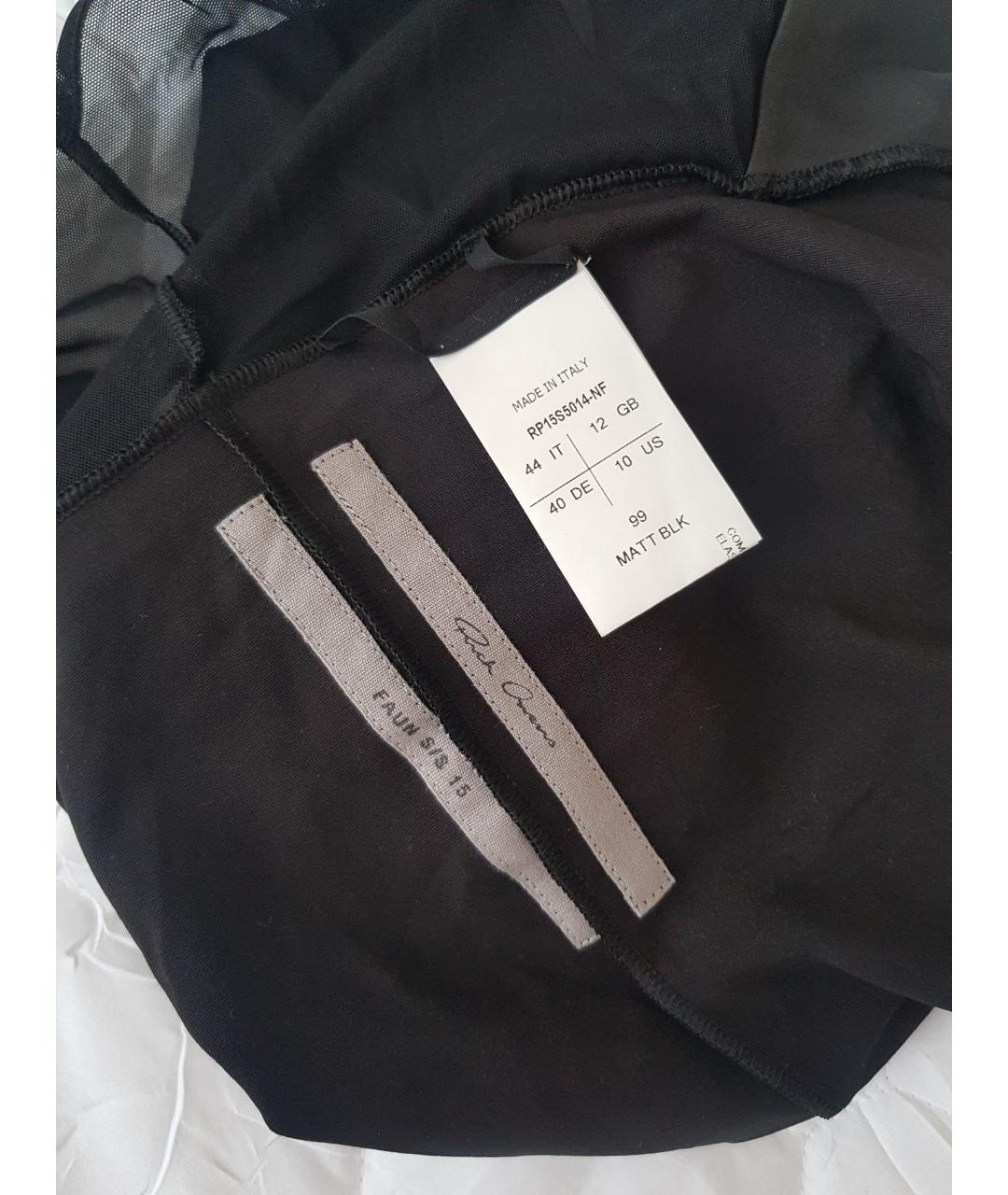 RICK OWENS Черное боди, фото 4