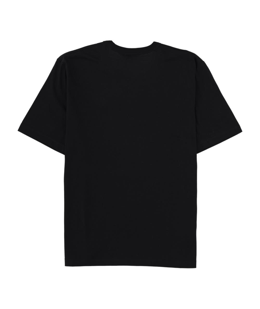 PS BY PAUL SMITH Черная хлопковая футболка, фото 2