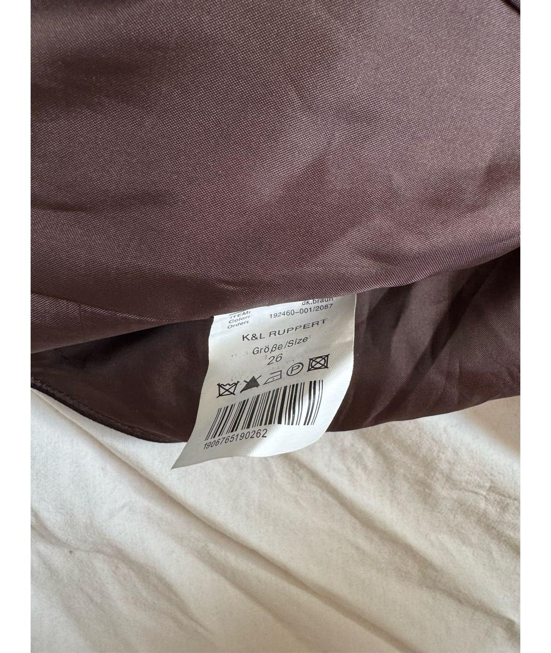 PAUL SMITH Коричневый полиэстеровый жилет, фото 6