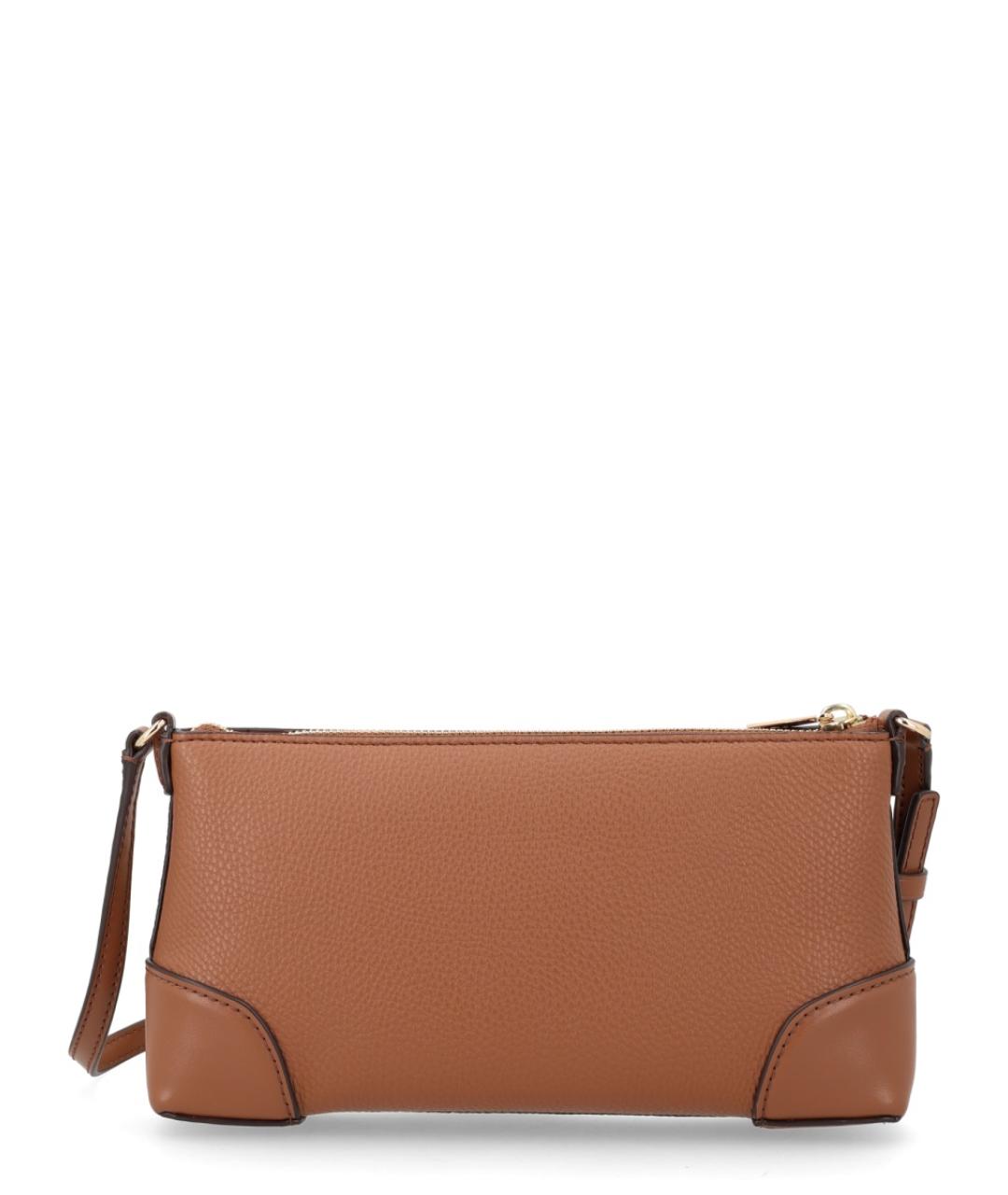 MICHAEL KORS Коричневая сумка через плечо из искусственной кожи, фото 2