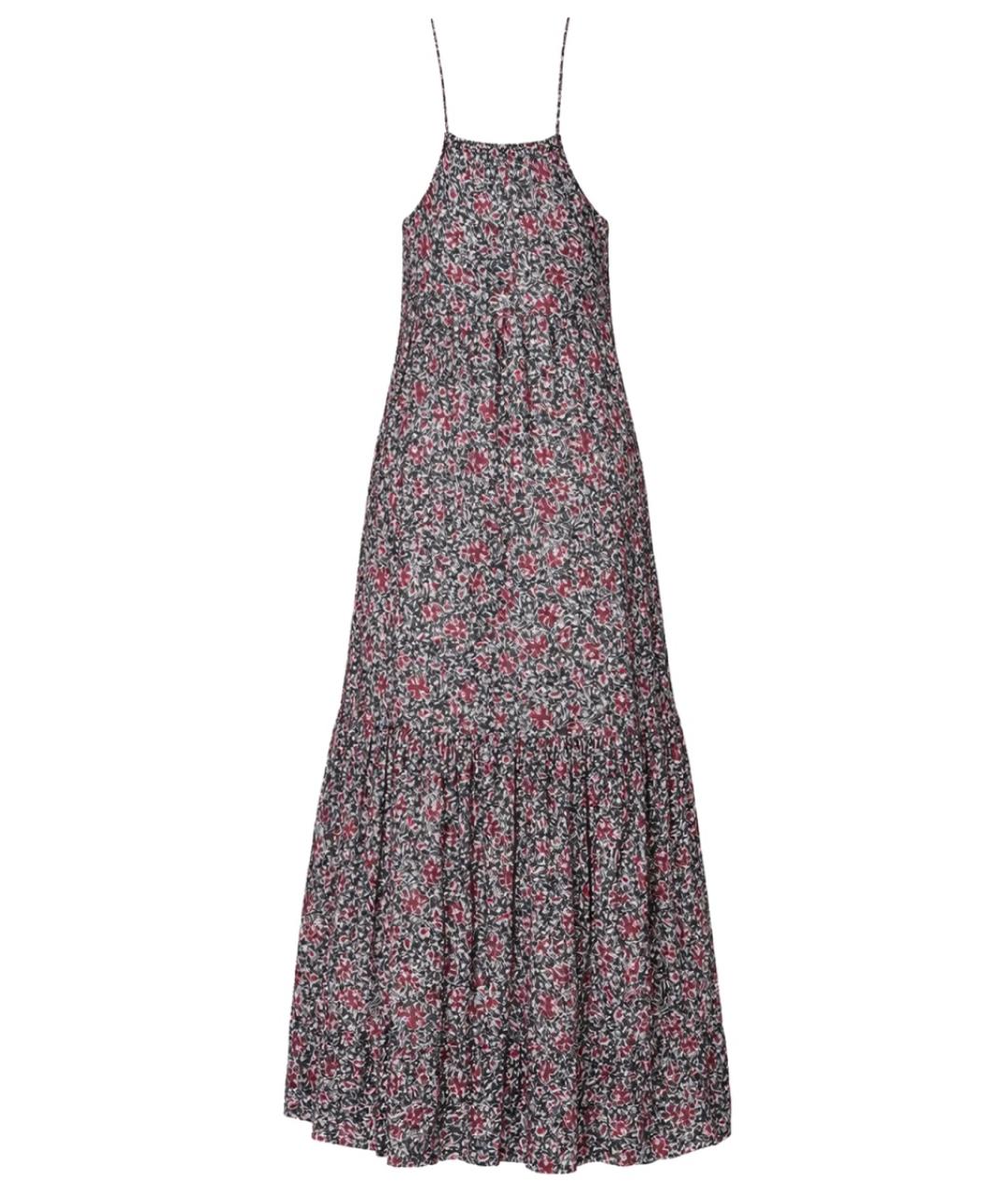 ISABEL MARANT ETOILE Мульти хлопковое повседневное платье, фото 2