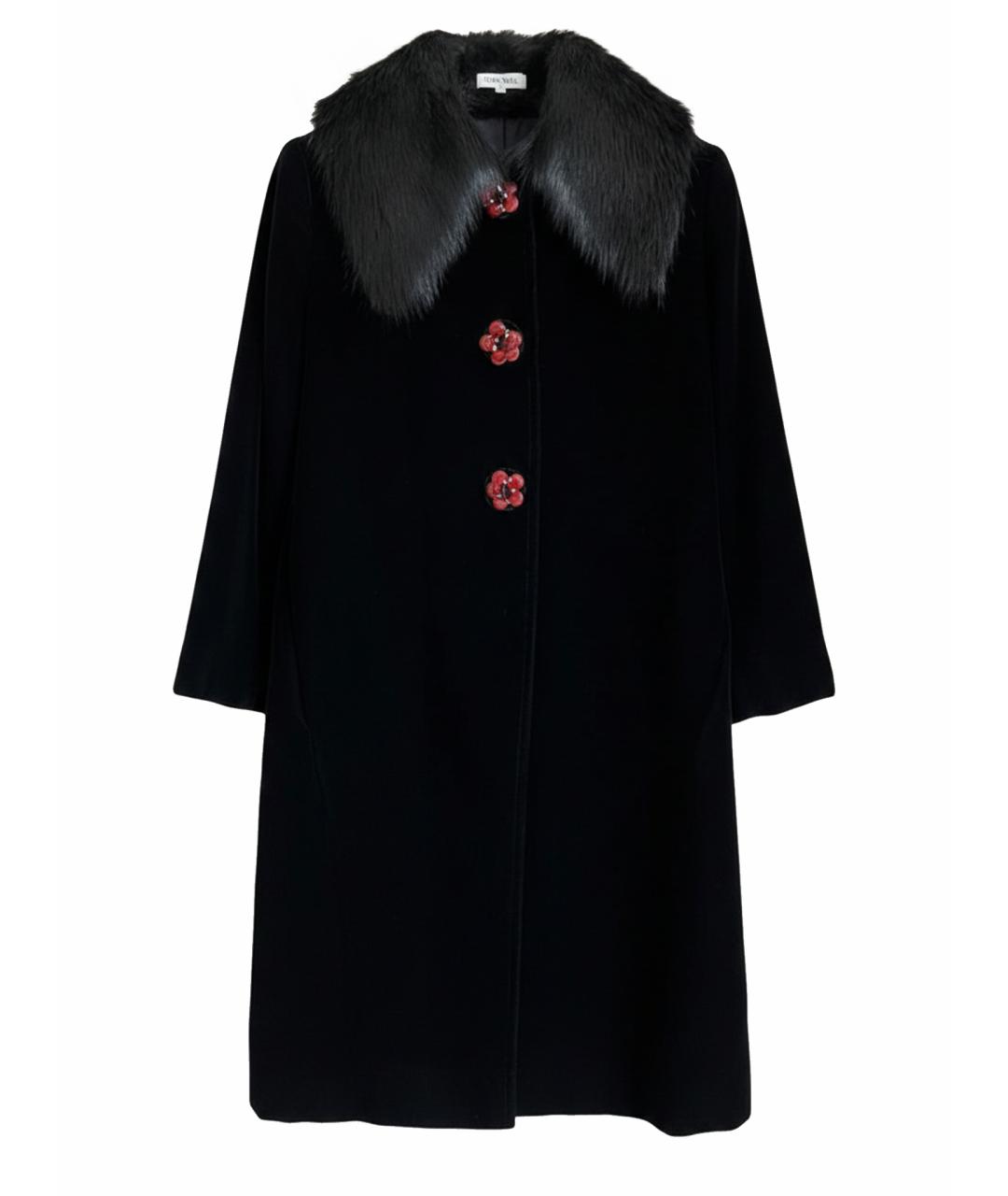 MIU MIU Черное пальто, фото 1