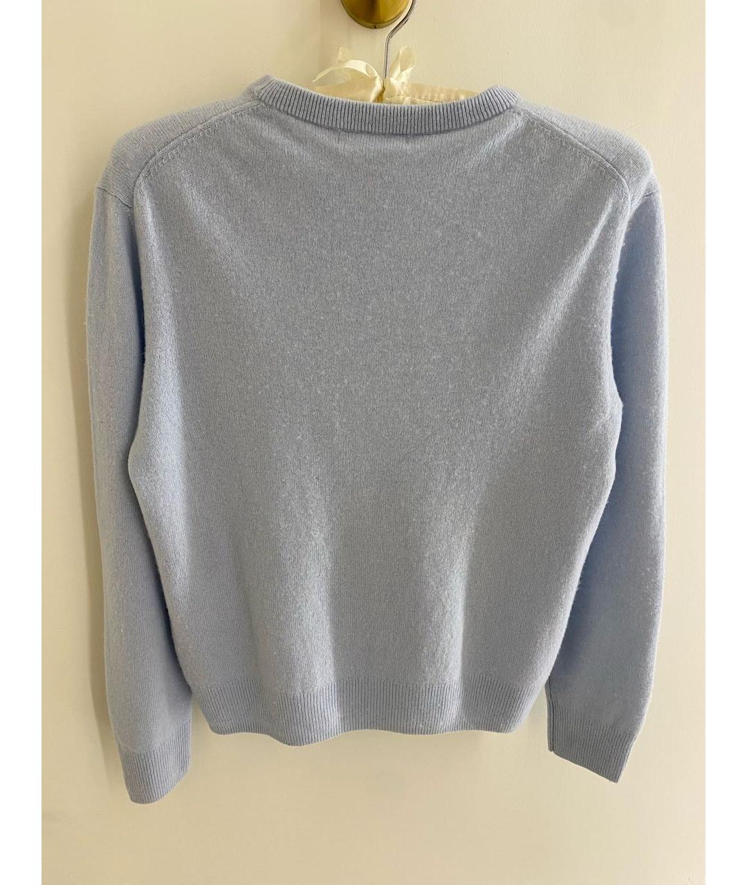 12 STOREEZ Голубой кашемировый джемпер / свитер, фото 2