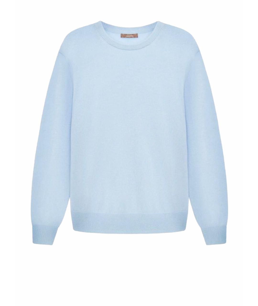 12 STOREEZ Голубой кашемировый джемпер / свитер, фото 1