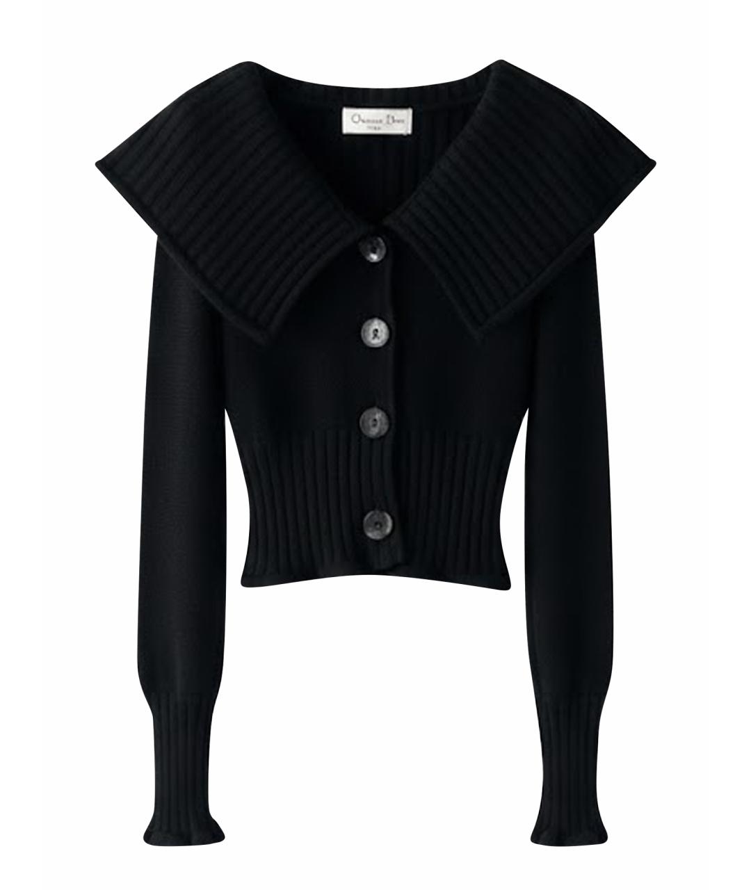 CHRISTIAN DIOR Черный джемпер / свитер, фото 1