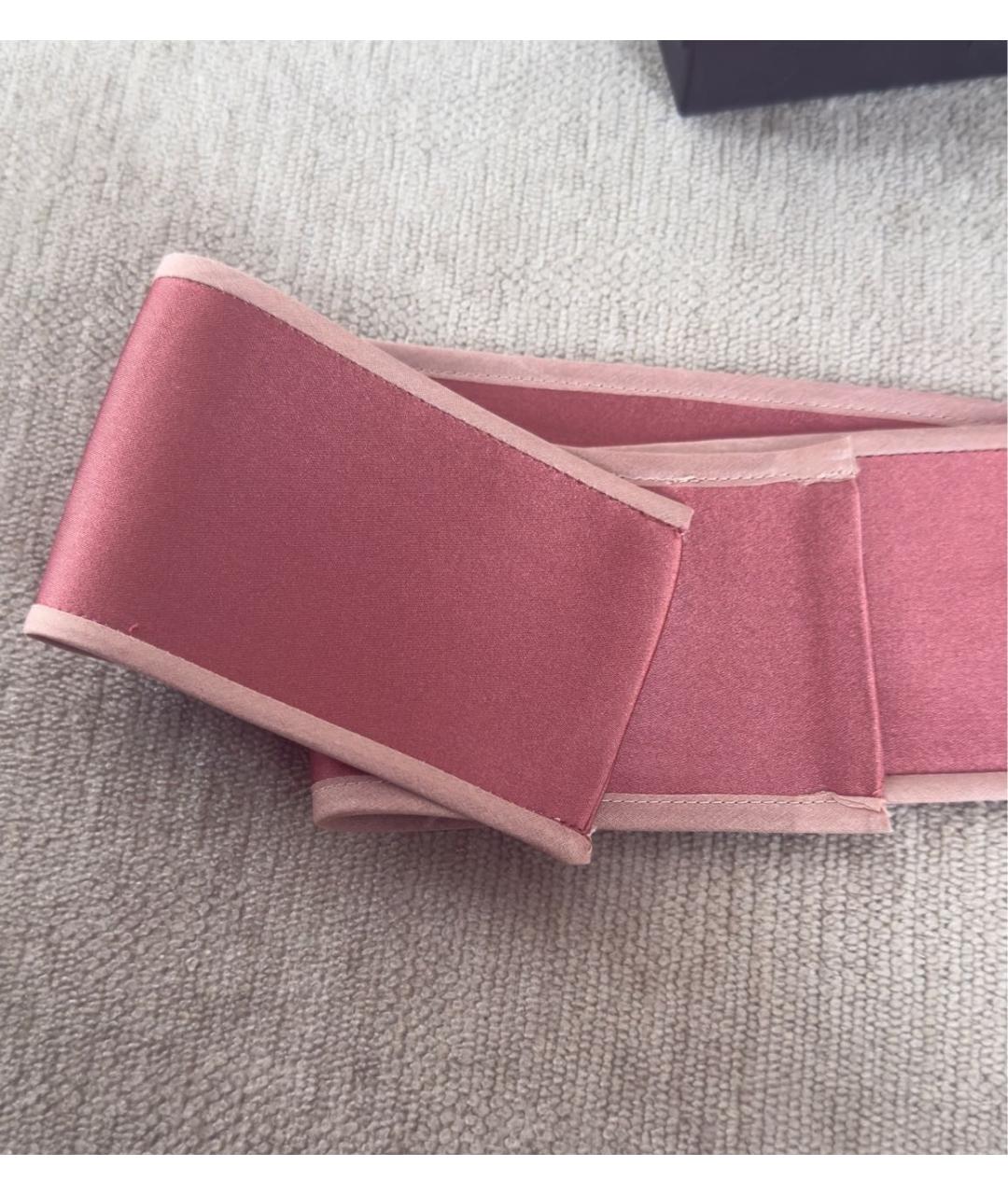 DOLCE&GABBANA Розовый ремень, фото 4