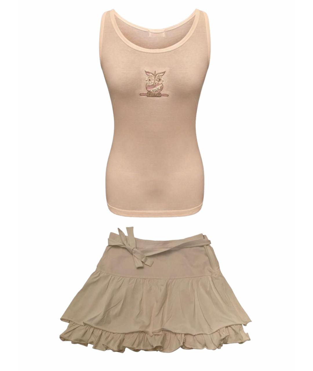 PINKO Белый хлопковый комплект, фото 1