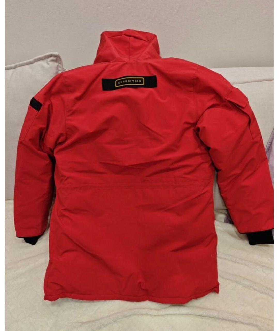CANADA GOOSE Красная парка, фото 2