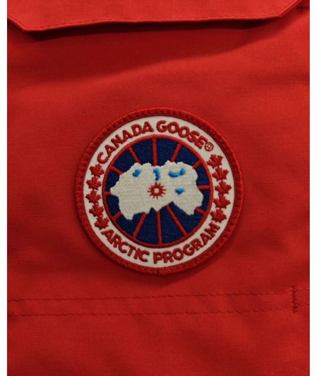 CANADA GOOSE Красная парка, фото 8