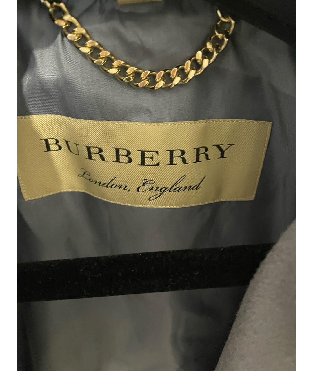 BURBERRY Кашемировое пальто, фото 3