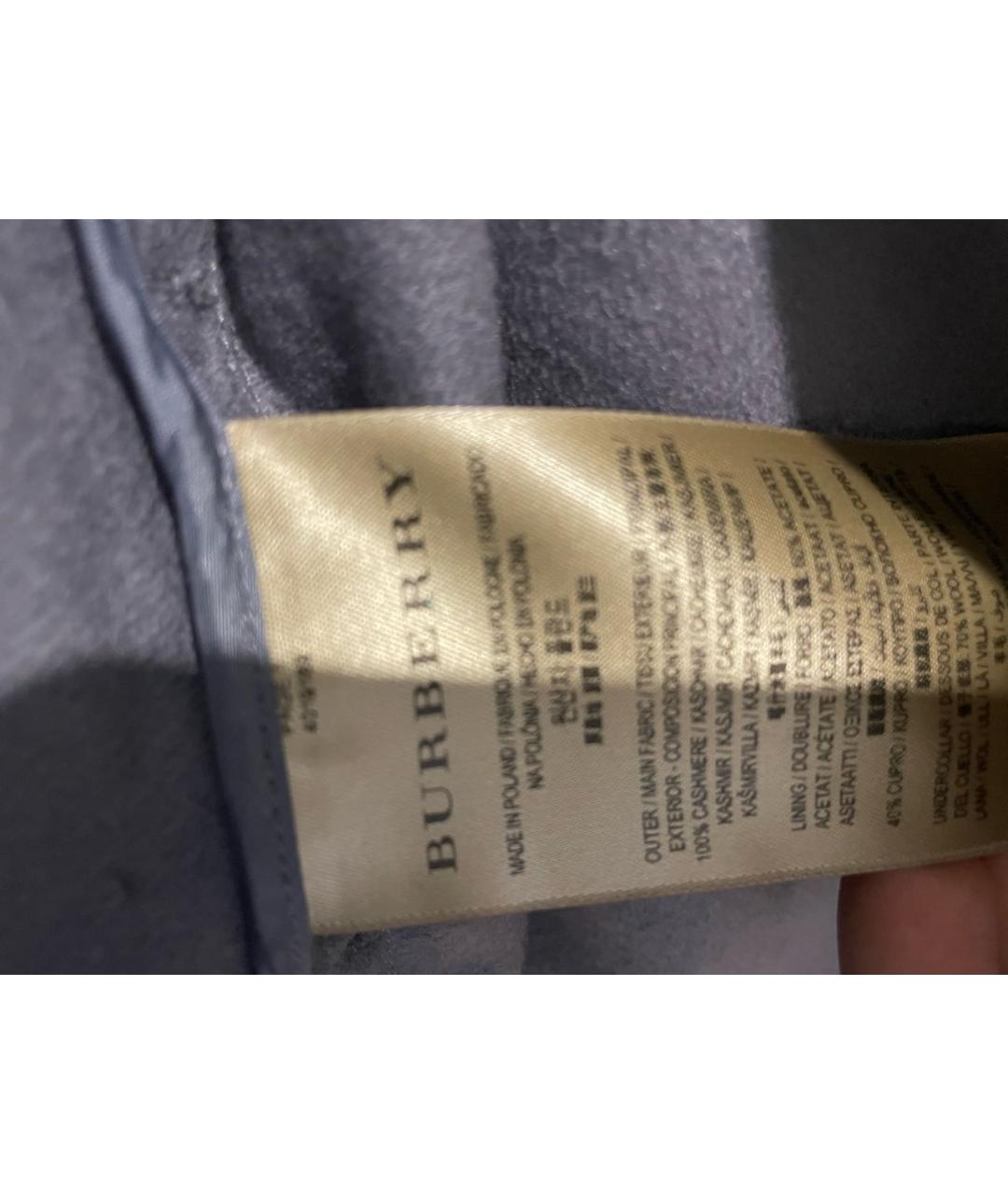 BURBERRY Кашемировое пальто, фото 8