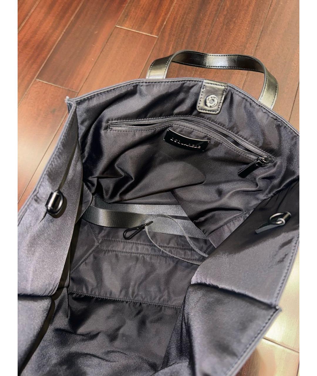 DSQUARED2 Черная сумка тоут, фото 3