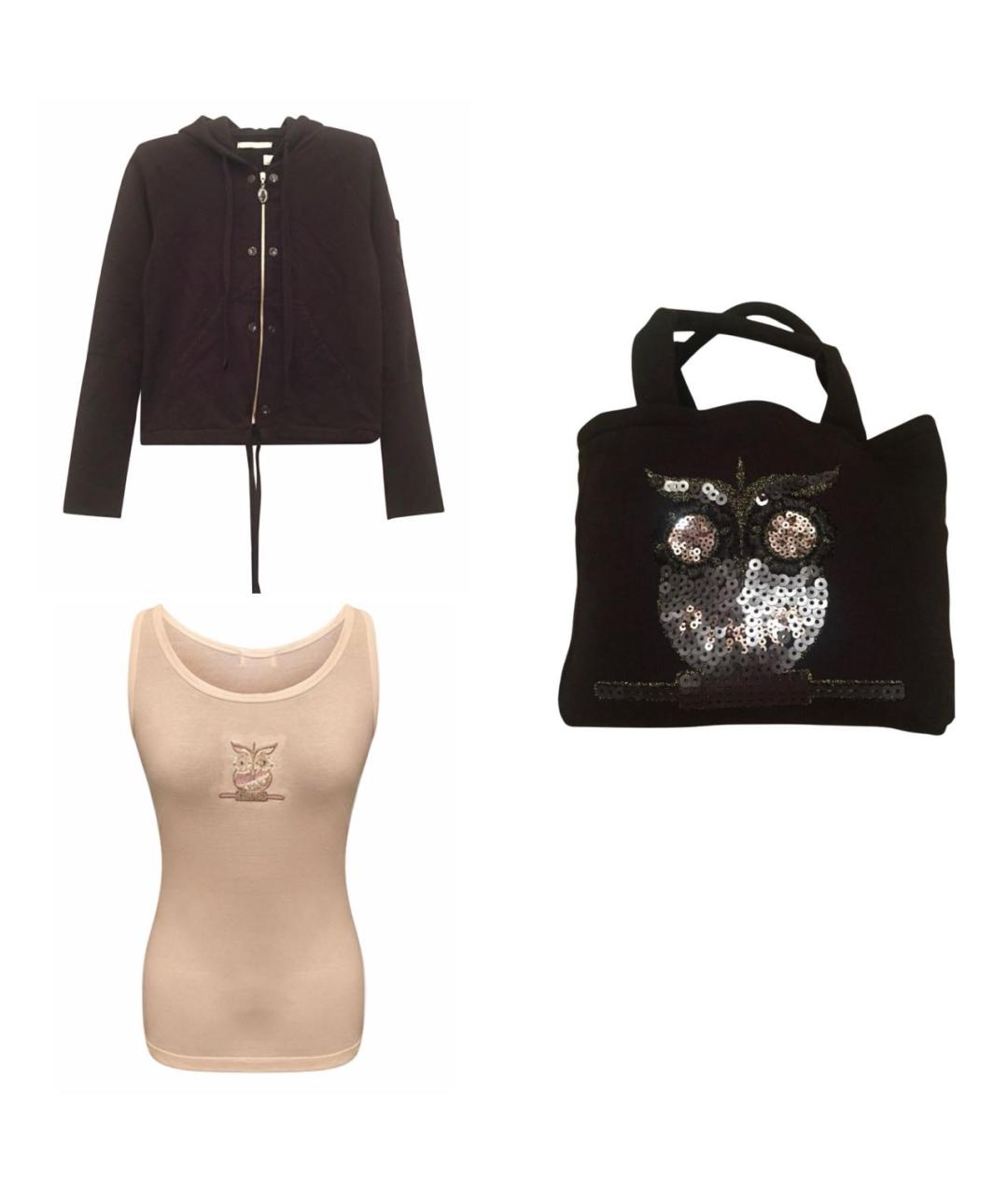 PINKO Черный хлопковый комплект, фото 9