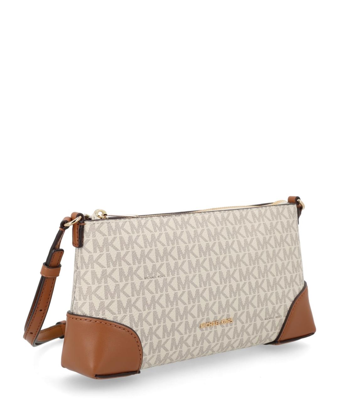 MICHAEL KORS Бежевая сумка через плечо, фото 3